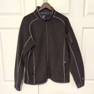 Men’s Kuhl Alfpaca Fleece Jacket - Great Condition - XL - Gray